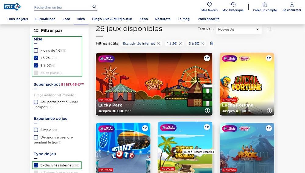 Lucky Park : comment trouver le jeu