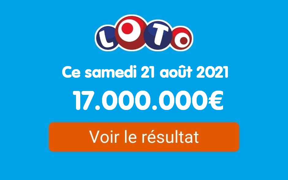 Résultat Loto FDJ du samedi 21 août 2021 : tirage en ligne - Technical