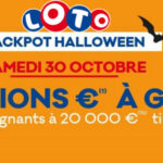 Loto : jackpot pour Halloween de 15 millions d’euros et les gains de l’option 2nd tirage triplé !