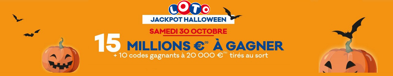 Loto spécial Halloween du samedi 30 octobre 2021