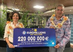 Euromillions : une jeune Tahitienne remporte les 220 millions d&rsquo;euros, jackpot record en France et en Europe