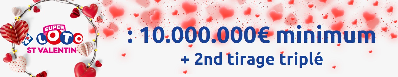 Tirage Loto de la Saint-Valentin 2022
