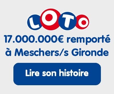 Gagnant Loto : un retraité remporte 17M€ à Meschers sur Gironde
