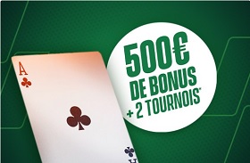 Offre bonus poker d'Unibet