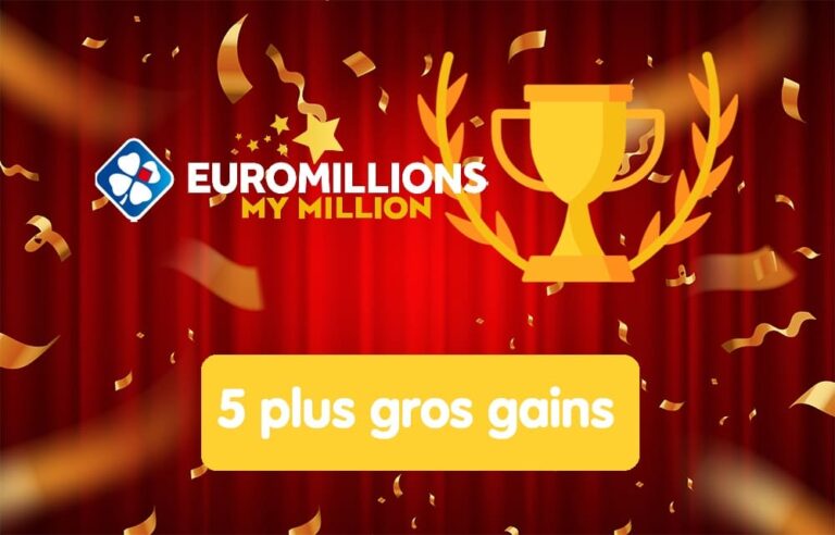 Euromillions : les 5 plus gros jackpots remportés, découvrez les histoires de ces gagnants !