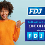 FDJ en ligne : 10€ pour les nouveaux inscrits avec le code promo FDJTV (jusqu’au 4 septembre)
