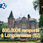 Grattage FDJ : 500 000€ remporté par une joueuse du Pas-de-Calais à Longuenesse 3 jours après le lancement !
