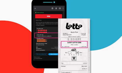 ou trouver lucky lotto code