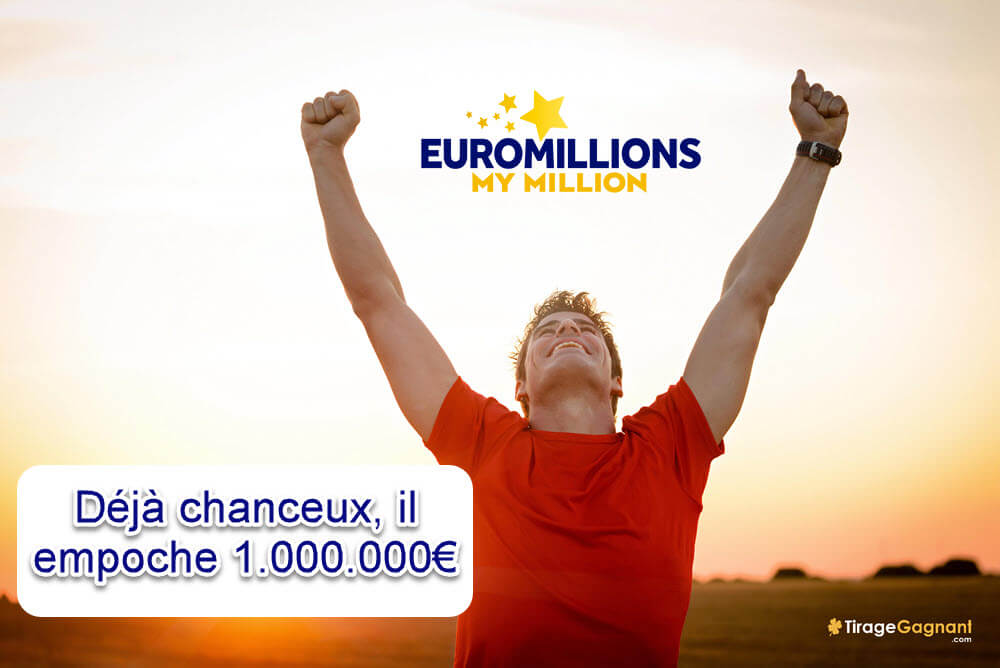 EuroMillions My Million déjà chanceux, il remporte 1 million d'euros