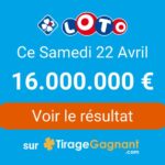 Résultat Loto FDJ du samedi 22 avril 2023 : 2 joueurs remportent 152 745€ au tirage, et vous ?