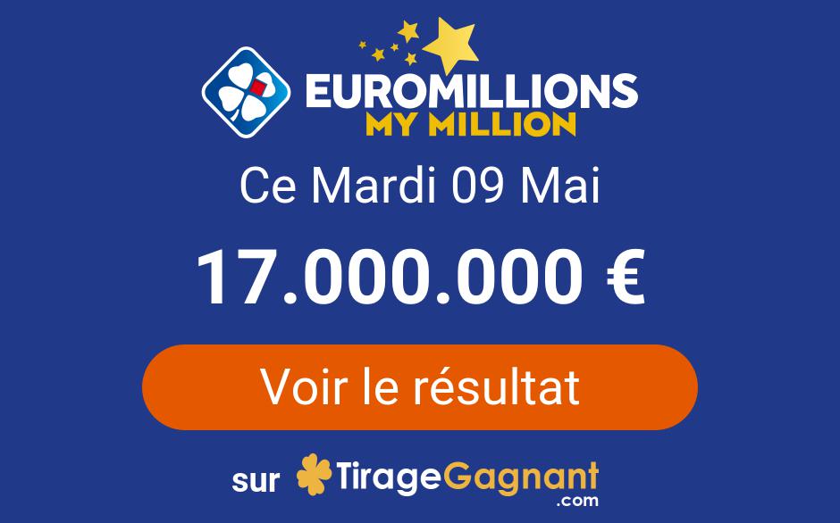 “Euromillions Jackpot Restarts with 17 Million Euros – Results Available Online”