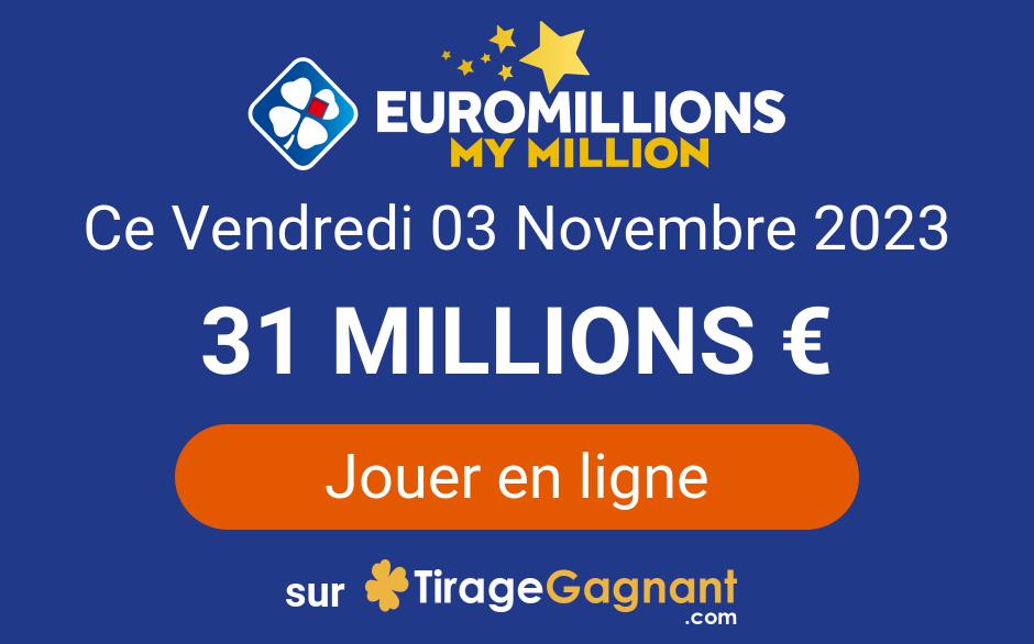 Win Big with the €31 Million Euromillions Jackpot – Play Now!