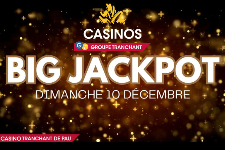 Casino de Pau : Jackpot éclatant de 65 771 euros aux machines à sous