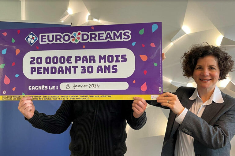 20 000 euros pendant 30 ans : ce Breton devient le 3e grand gagnant de  l'EuroDreams