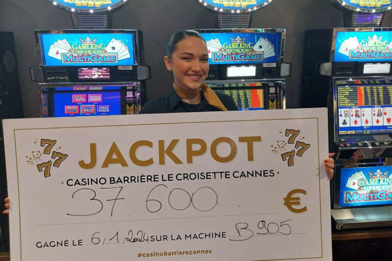 Casino de Cannes : un joueur gagne deux fois en 48h, 75000€ dans la poche !