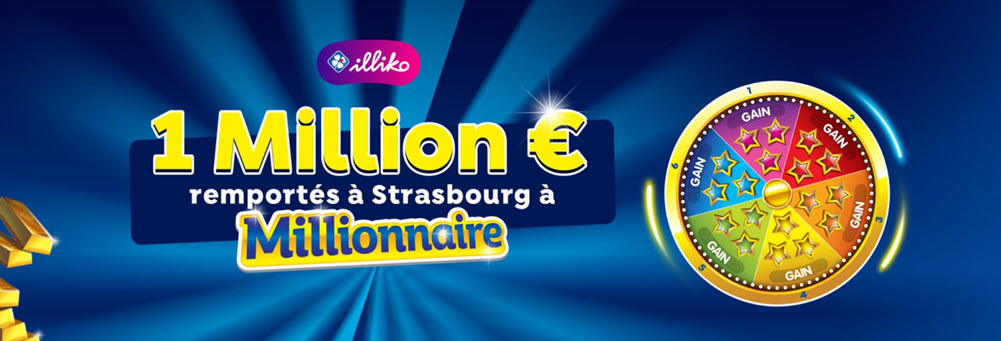 FDJ : un grand gagnant à Strasbourg pour un ticket Millionnaire