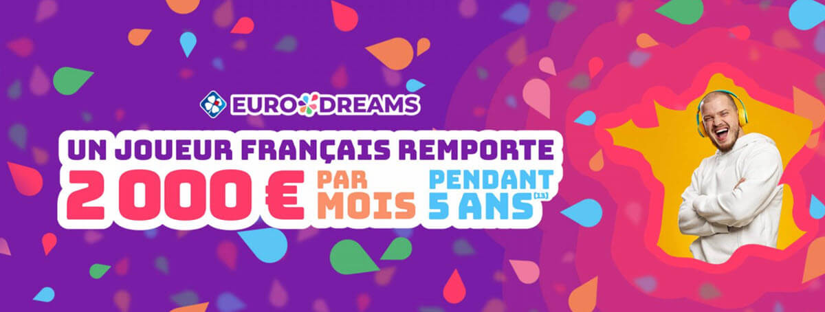 EuroDreams : les joueurs français remportent des rentes mensuelles