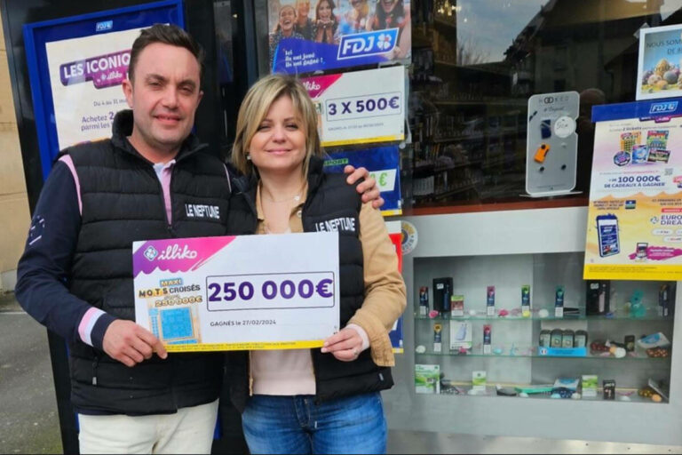 FDJ : un ticket de Maxi Mots Croisés à 250 000€ remporté près de Rouen