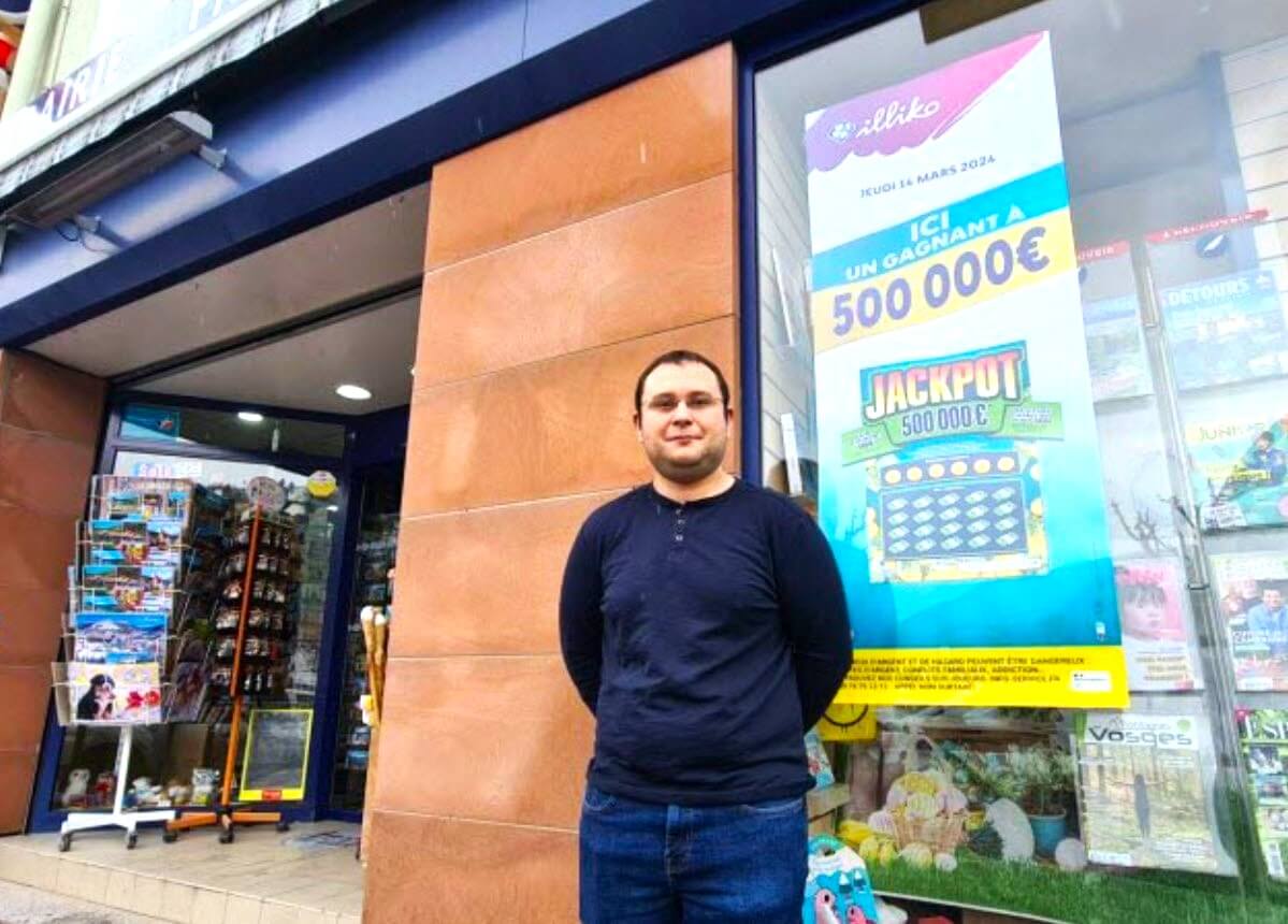 Jeu de grattage : 500 000€ remporté au jeu Jackpot à La Bresse