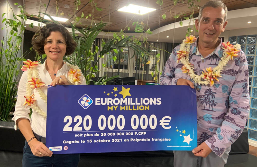 Le gagnant Euromillions record en France pour 220 millions d'euros en Polynésie