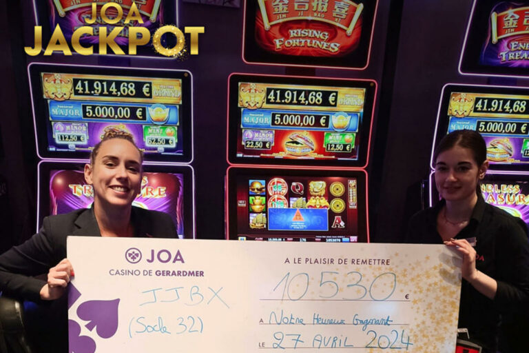 Casino de Gérardmer : 4 jackpots remportés en une semaine, plus de 50 000€ accumulé