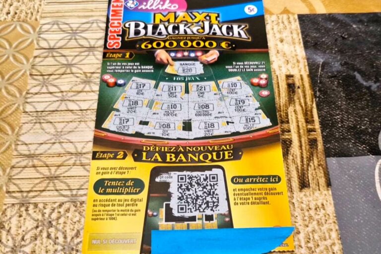 Maxi BlackJack : le célèbre jeu de grattage FDJ sortira le 29 avril