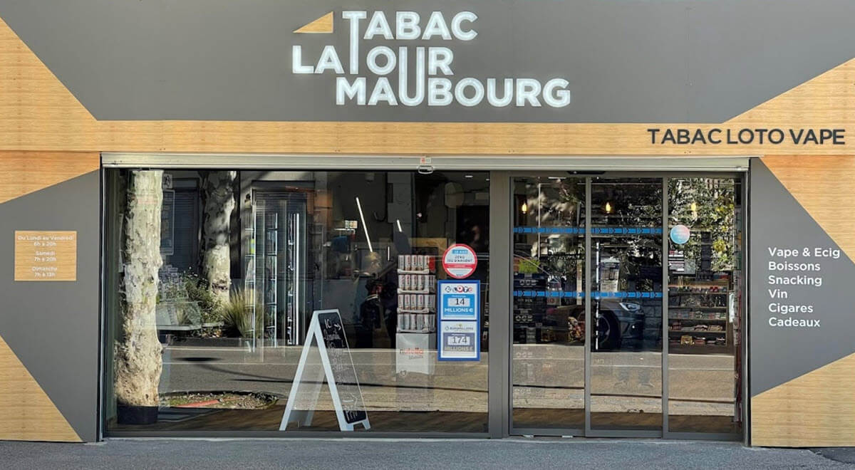 Le Tabac LaTour-Maubourg de Valence où a été acheté le ticket gagnant du jeu X20