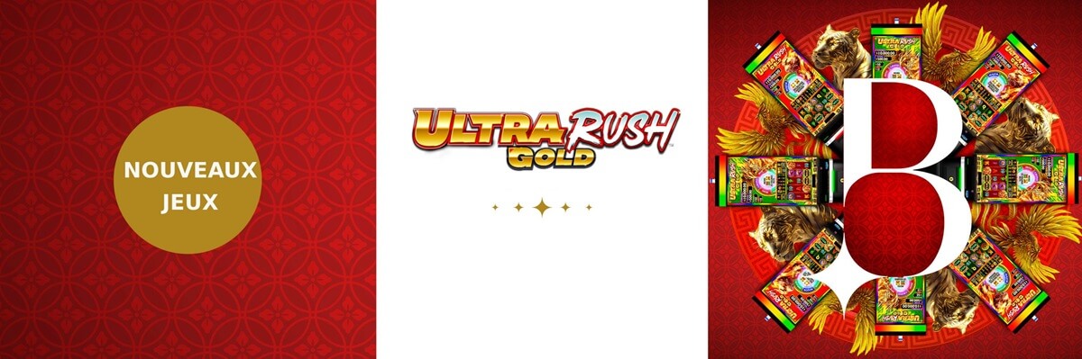 Les nouvelles machines à sous Ultra Rush Gold seront lancés le 17 avril au Casino de Bordeaux