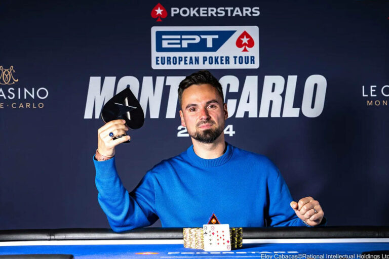 EPT Monte Carlo : Adrian State sort vainqueur du Mystery Bounty et remporte 277 898€