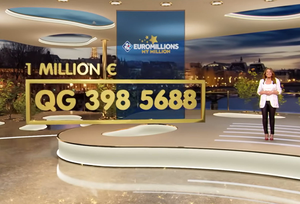 Code gagnant My Million : un guyanais remporte 1 million d'euros à Euromillions