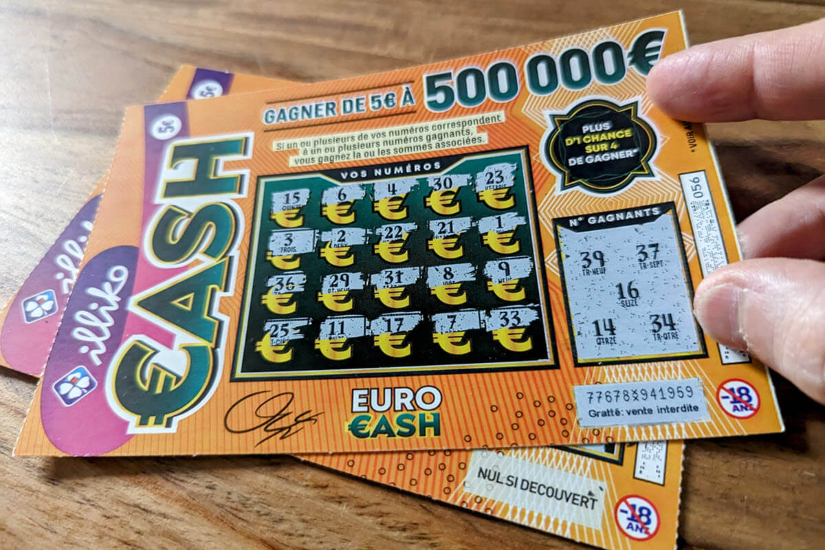 Jeu à gratter Cash : coup de chance à Lieuron avec un gain de 500 000