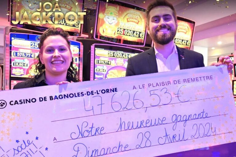 Casino de Bagnoles-de-l’Orne : près de 50 000€ remporté pour un jackpot record en 2024