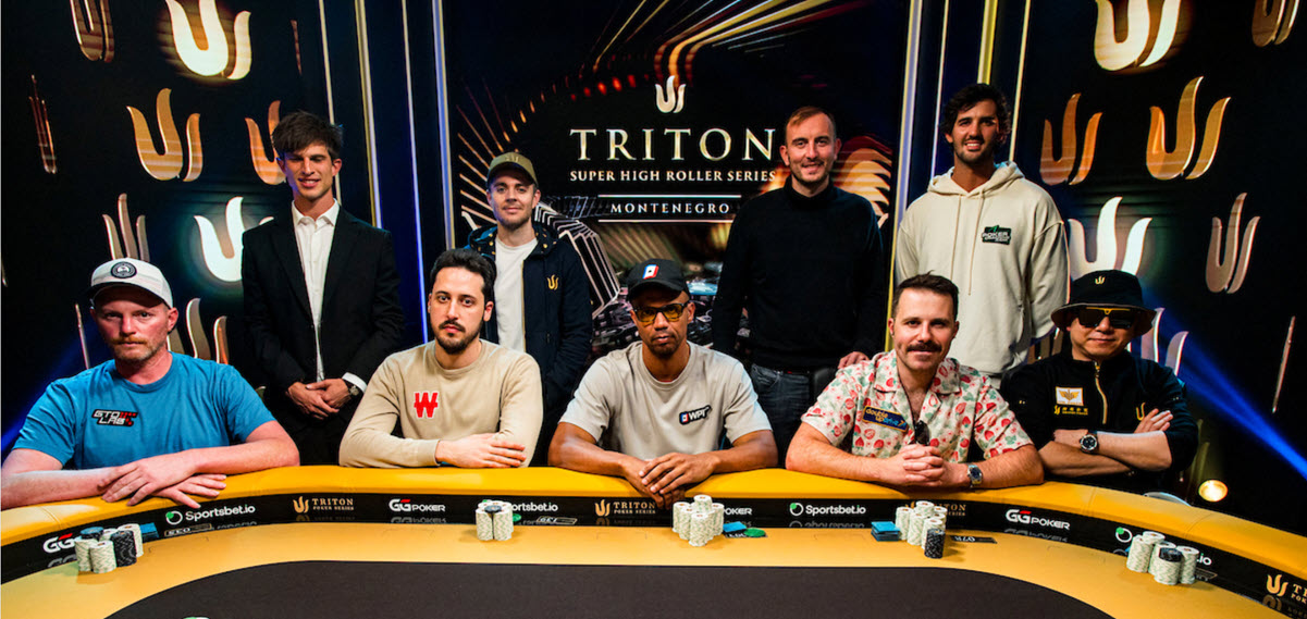 Table finale de l'Event 7 du Triton Series Poker du Monténégro 2024