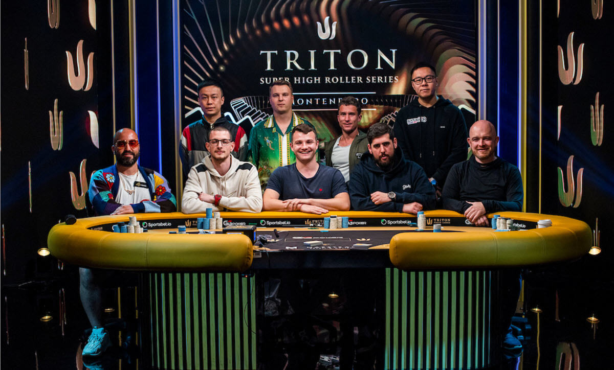 La table finale du 100k$ du Triton Series Poker de Budva