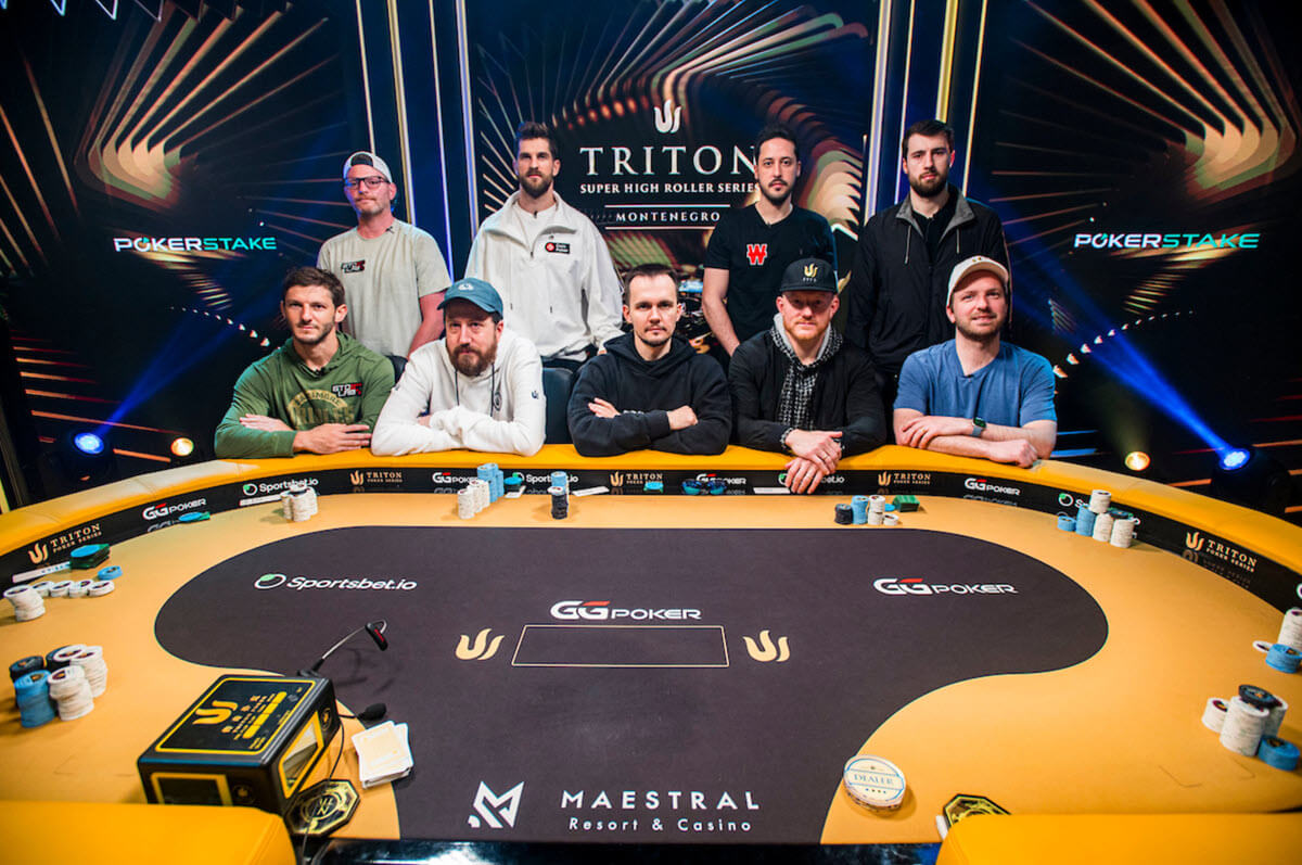Triton Series Poker : table finale du tournoi à 200 000 dollars