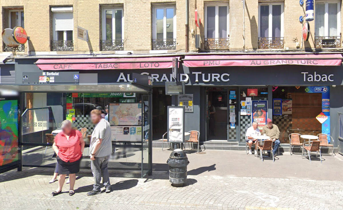 Le bar tabac Au Grand Turc au Havre