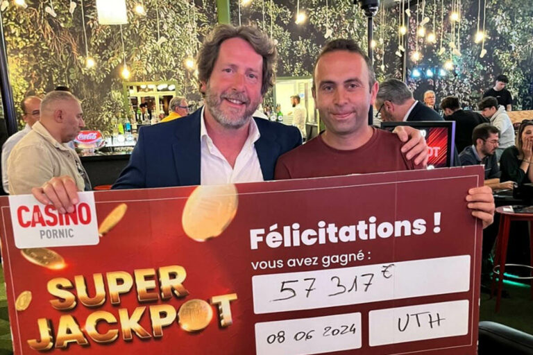 Deux jackpots au casino de Pornic : un gagnant s’offre 70 000 € au poker et sur une machine à sous
