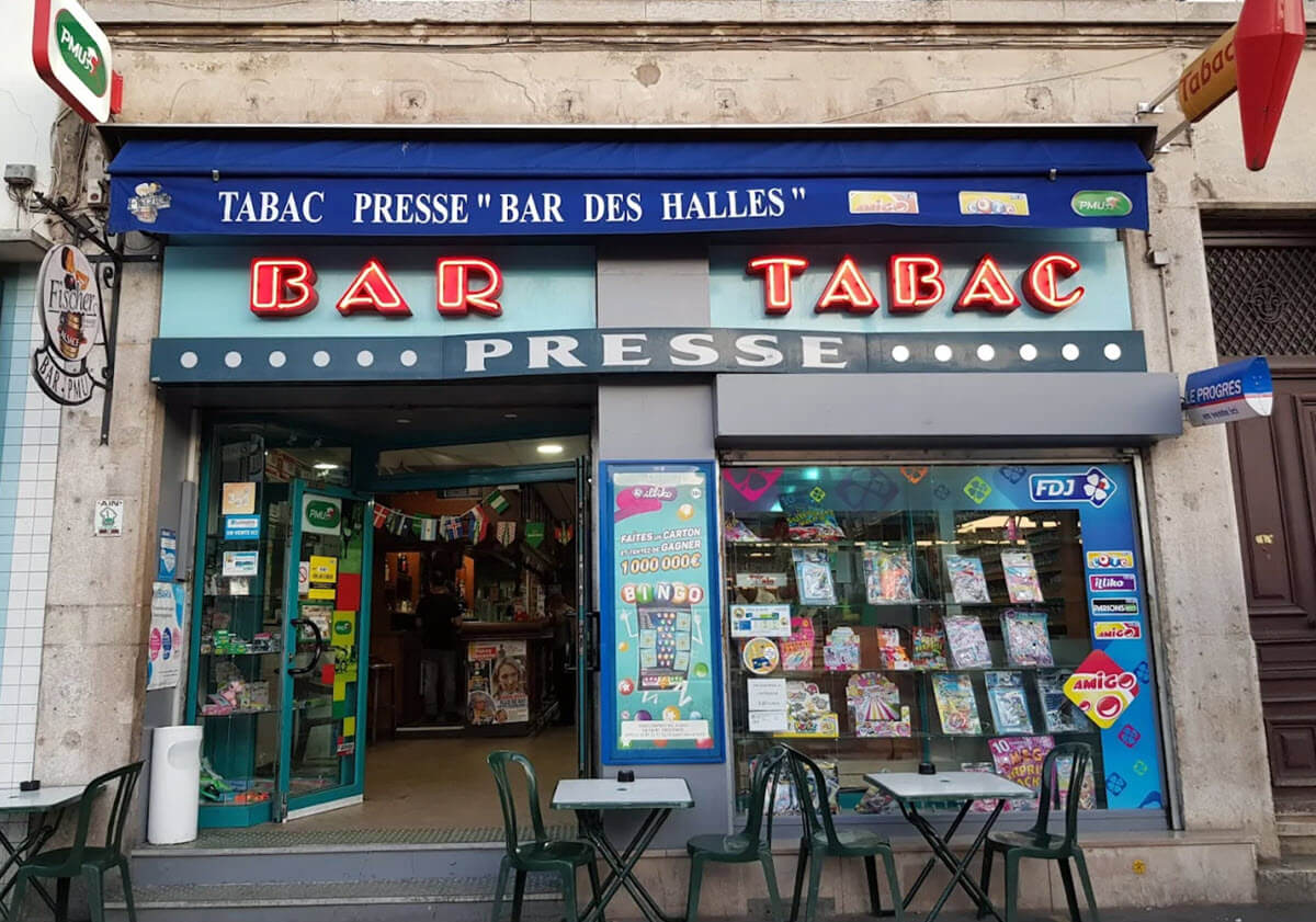 Le Bar Tabac des Halles de Bourg-en-Bresse