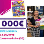 FDJ : le premier gagnant Happy Dés remporte 30 000 € à Cosne-Cours-sur-Loire (58)