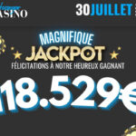 Jackpot historique au casino d’Hossegor : un homme décroche 118 529 euros