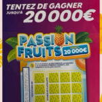Nouveau jeu FDJ « Passion Fruits » : découvrez les chances de gagner 20 000€ !