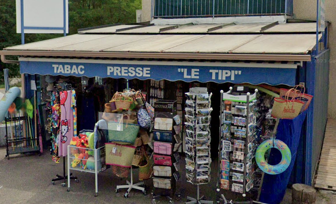 Tabac Presse Le Tipi à Salavas en Ardèche