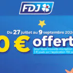 FDJ : 10€ offerts jusqu’à demain seulement, profitez des derniers jours de promotion !