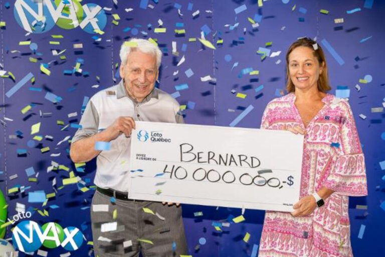 Jackpot Lotto Max : 80 millions remportés par deux gagnants dont un au Québec !