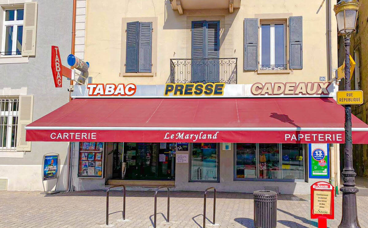 Point de vente le Loto le Maryland d'Albertville