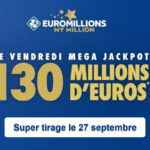 Super cagnotte Euromillions du 27 septembre : jackpot, comment jouer, résultat, les détails de ce tirage