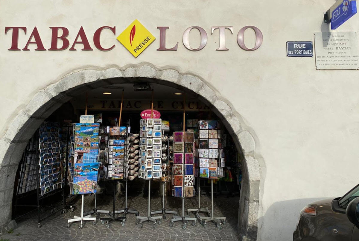 Le tabac/loto Le Cyclamen de Thônes où la grille gagnante Euromillions a été achetée