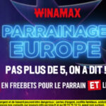 Paris Sportifs : Winamax double son offre de parrainage jusqu’au 4 octobre avec 40€ offerts