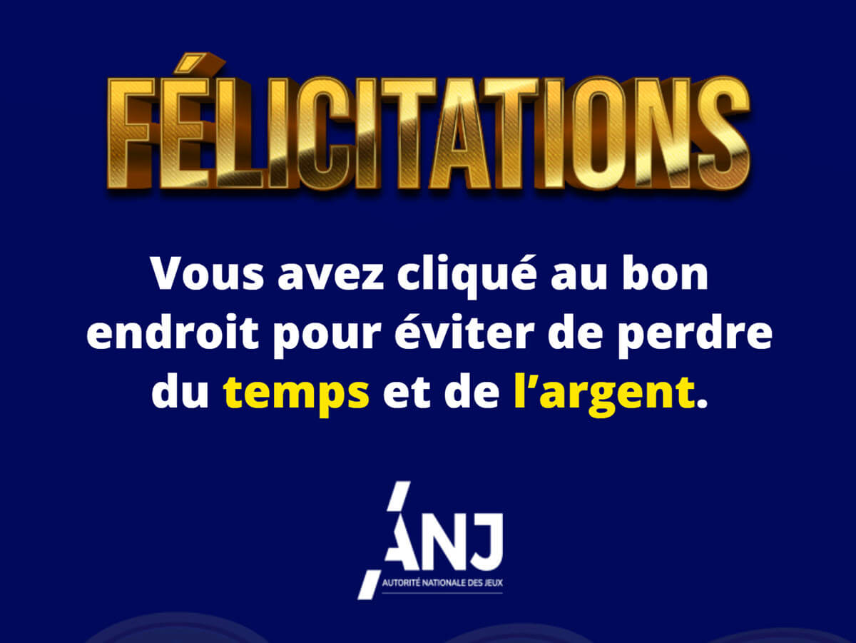 Campagne Anj : la dangerosité de l'offre illégale de casino en ligne en France