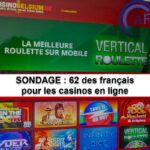 Casino en ligne : 1 français sur 6 favorable à la légalisation selon un sondage de l’AFJEL